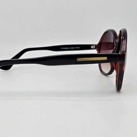 Vince Camuto VC602 Tortoise Frame Brown Gradient Lens Oversized Sunglasses 57mm - Picture 5 of 13
